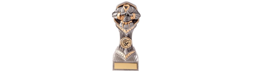 FALCON MARTIAL ARTS TROPHY - 4 SIZES - 14CM - 24CM FALCON MARTIAL ARTS TROPHY - 4 SIZES - 14CM - 24CM